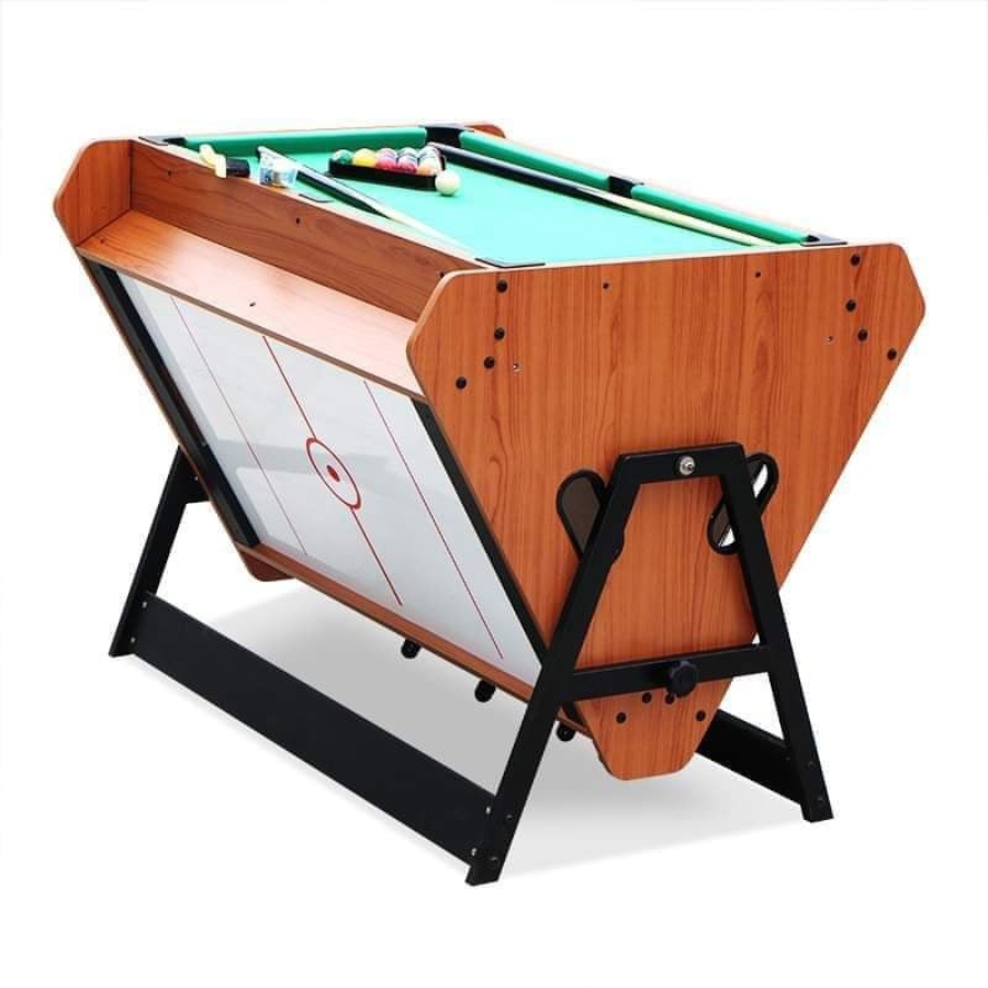 Another type of 3 in 1 game table Foosball Pool and Air Hockey