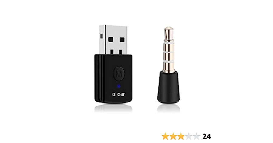Olixar Wireless Bluetooth Headset Dongle For PS5 - Seamless Audio Connectivity