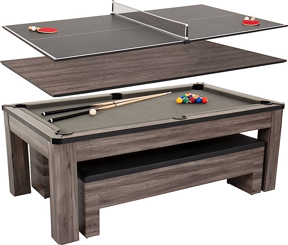 Atomic 7 Hampton 3 In 1 Combination Table - Endless Entertainment At Home