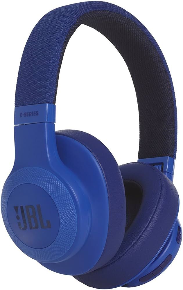 Blue JBL headphone