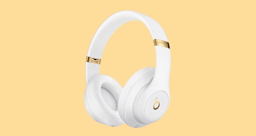 White Beats headphone