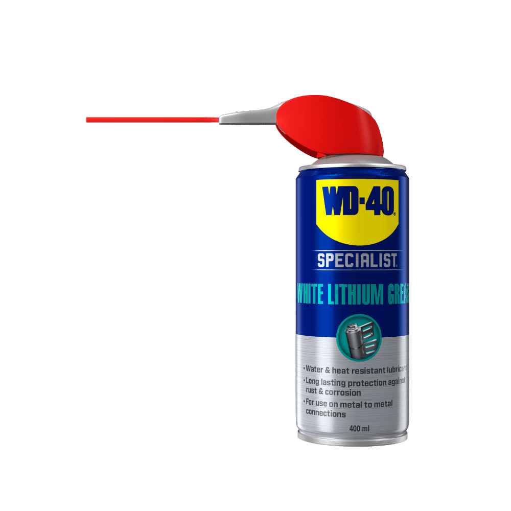 White Lithium WD-40 Specialist Grease spray