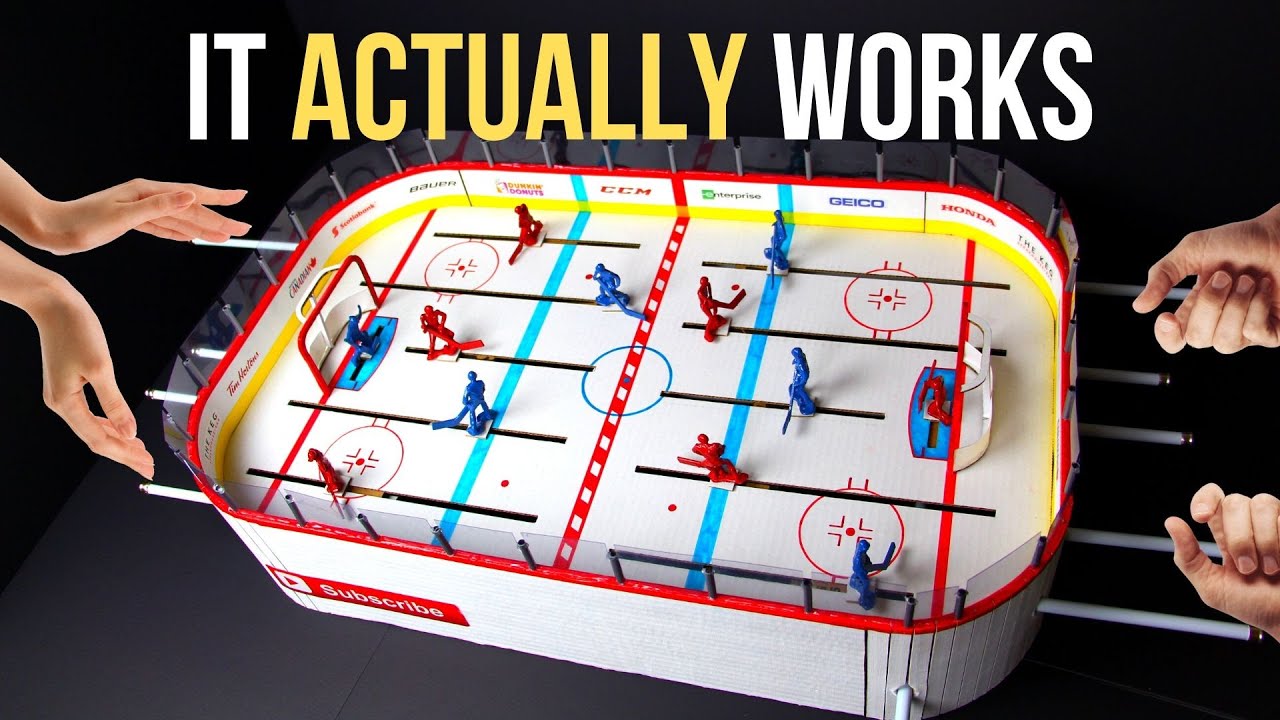 Build Your Own Bubble Hockey Table - Game On