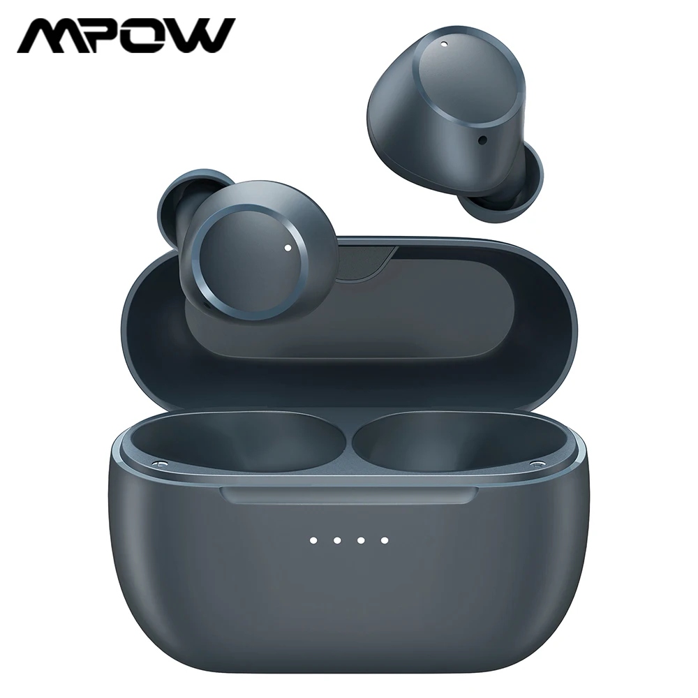 Mpow M13 Wireless Earbuds in case
